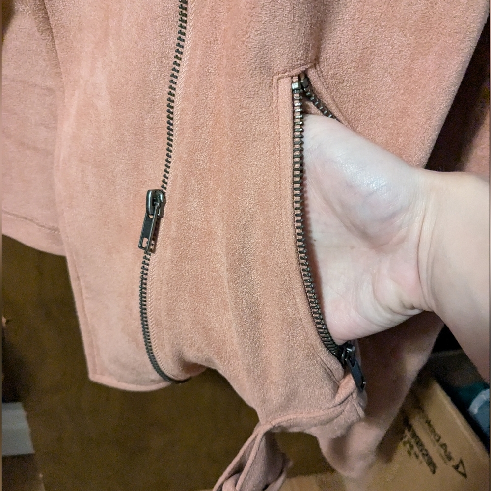NWOT Dusty rose pink jacket - Picture 2 of 5
